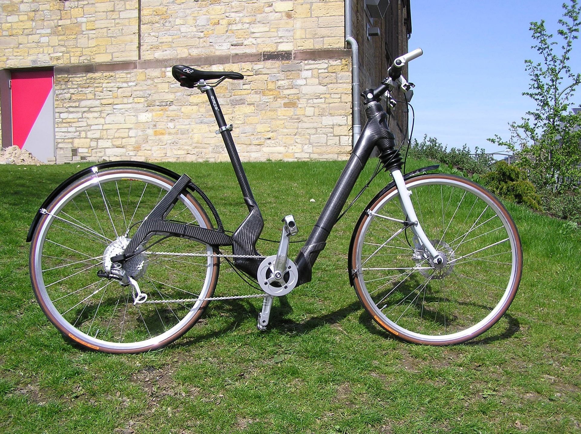 Prototyp eines Fahrrads